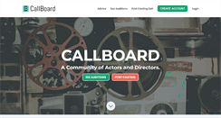 Desktop Screenshot of callboards.com